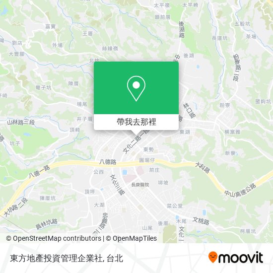 東方地產投資管理企業社地圖