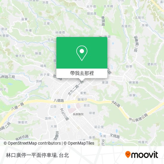 林口廣停一平面停車場地圖