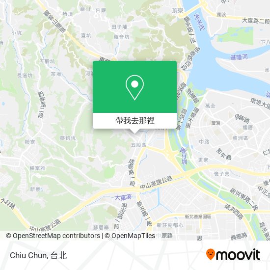 Chiu Chun地圖