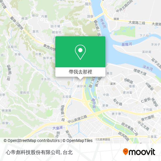 心帝彪科技股份有限公司地圖