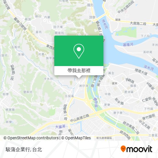 駿蒲企業行地圖