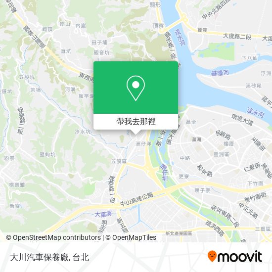 大川汽車保養廠地圖