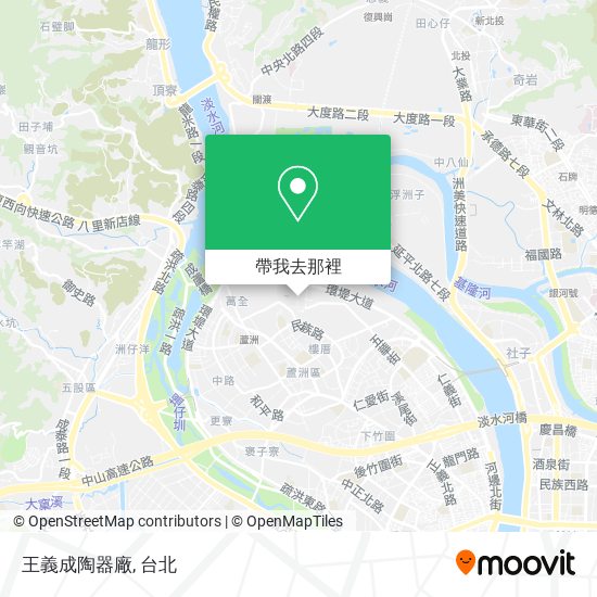 王義成陶器廠地圖
