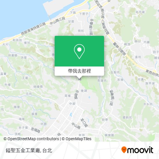 鎰聖五金工業廠地圖