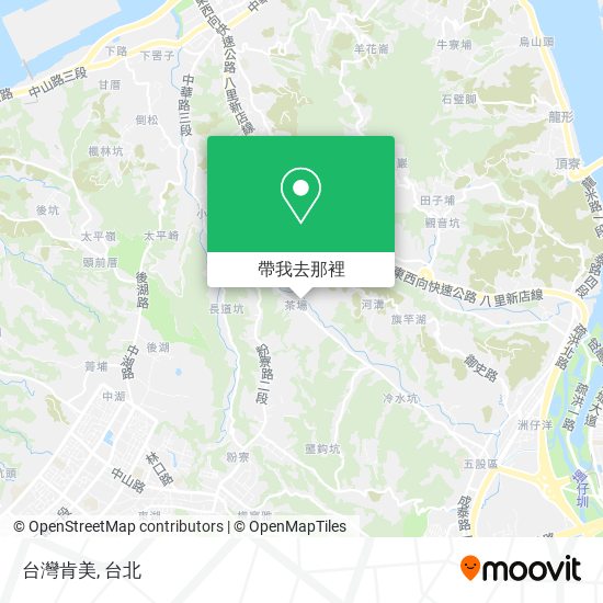台灣肯美地圖