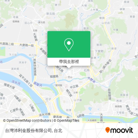台灣沛利金股份有限公司地圖