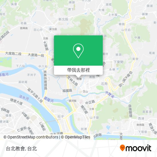 台北教會地圖