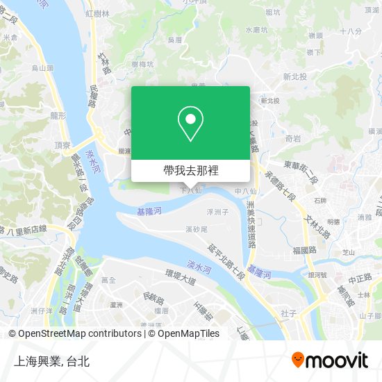 上海興業地圖