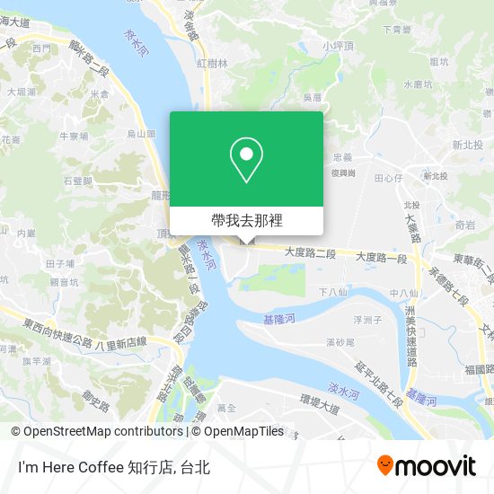 I'm Here Coffee 知行店地圖