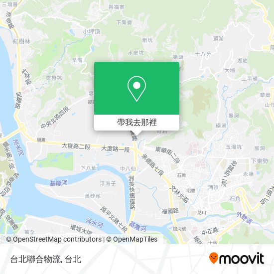 台北聯合物流地圖