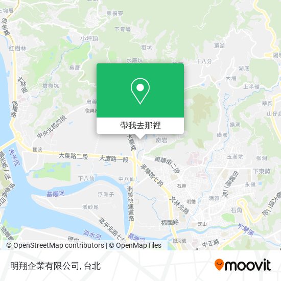 明翔企業有限公司地圖