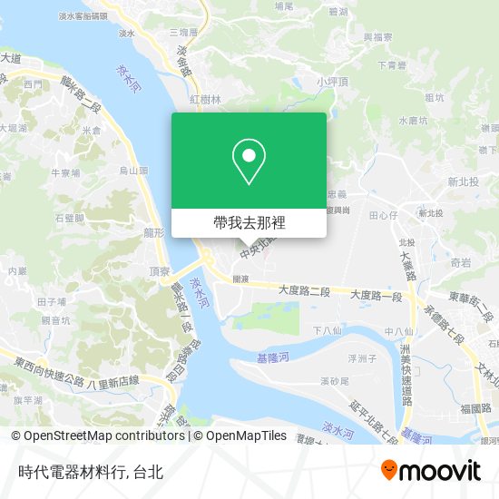時代電器材料行地圖