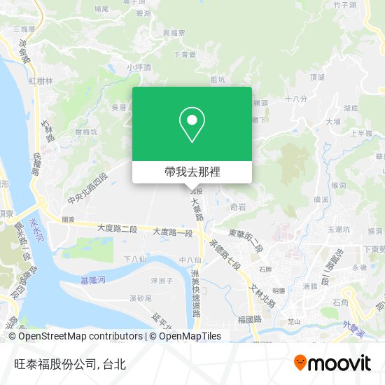 旺泰福股份公司地圖