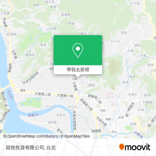 昌悅投資有限公司地圖