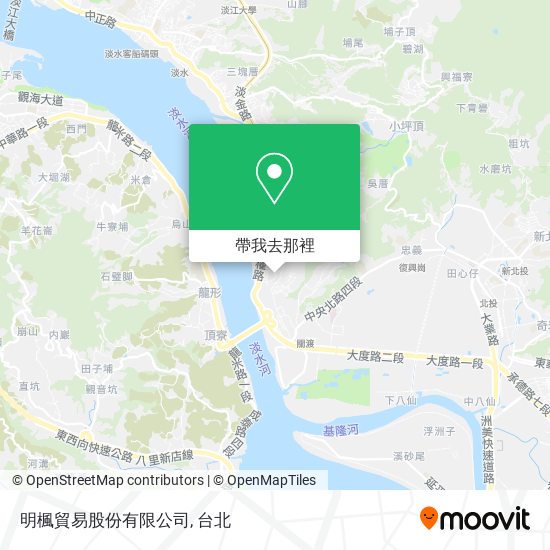 明楓貿易股份有限公司地圖