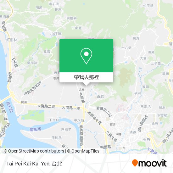Tai Pei Kai Kai Yen地圖