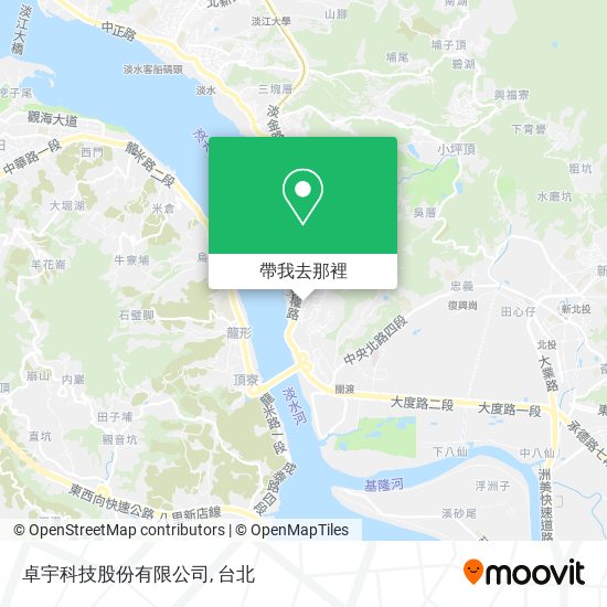卓宇科技股份有限公司地圖