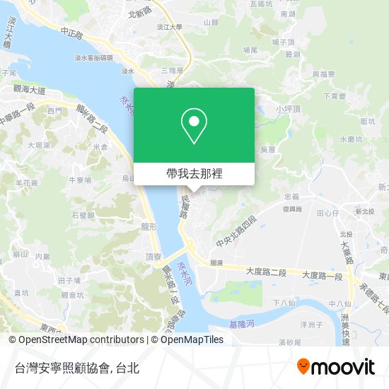 台灣安寧照顧協會地圖