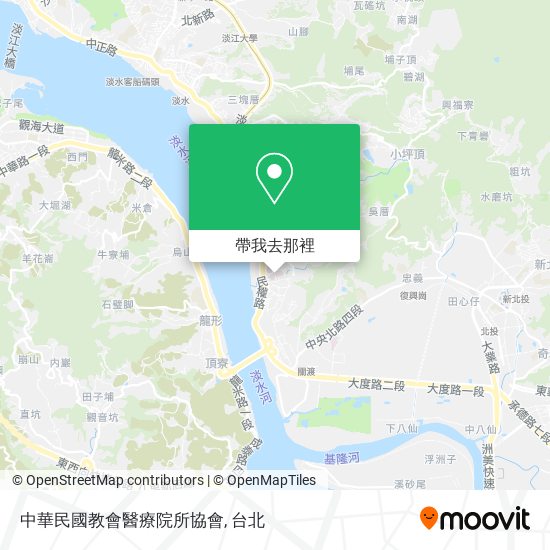 中華民國教會醫療院所協會地圖