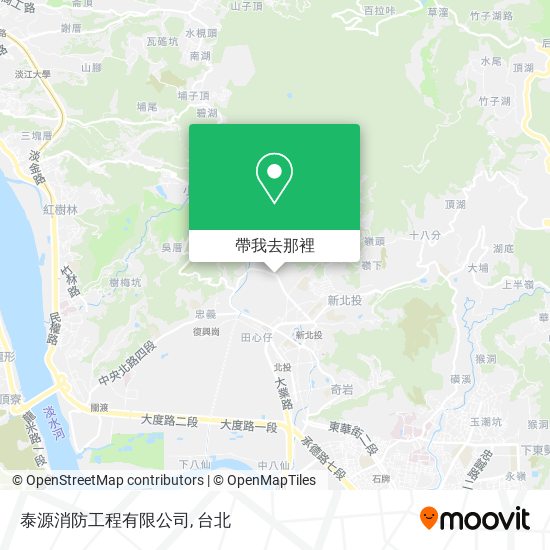 泰源消防工程有限公司地圖