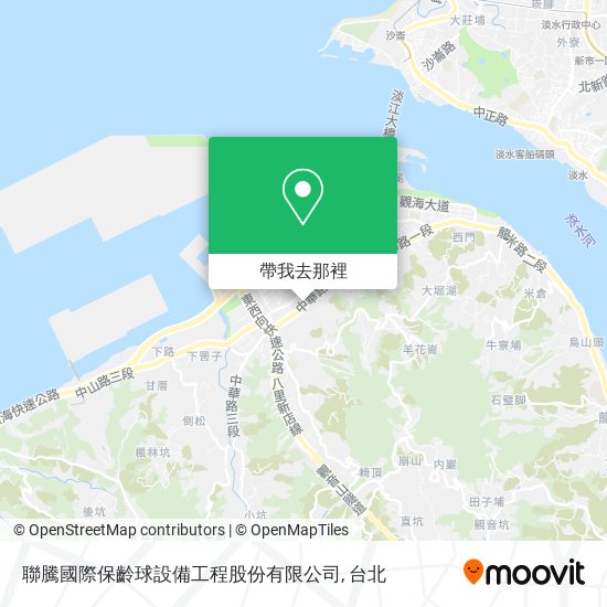 聯騰國際保齡球設備工程股份有限公司地圖
