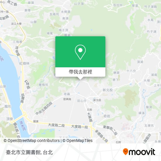 臺北市立圖書館地圖