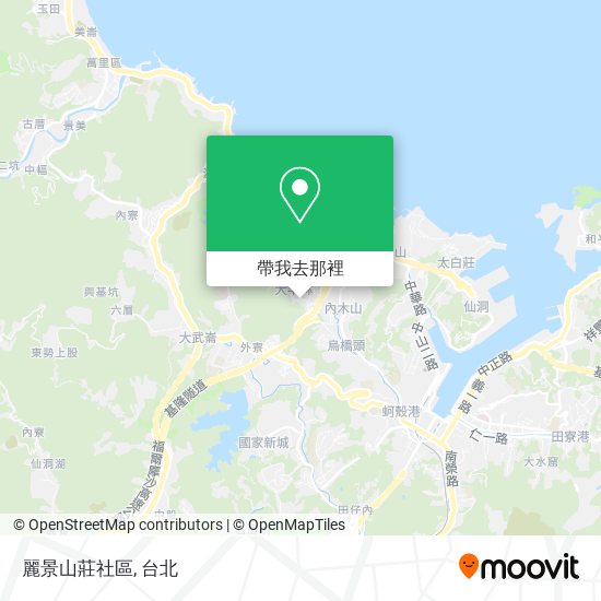 麗景山莊社區地圖