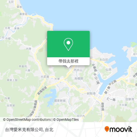 台灣愛米克有限公司地圖