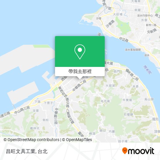 昌旺文具工業地圖