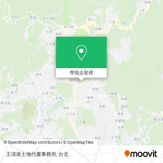王清港土地代書事務所地圖