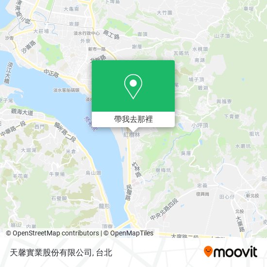 天馨實業股份有限公司地圖