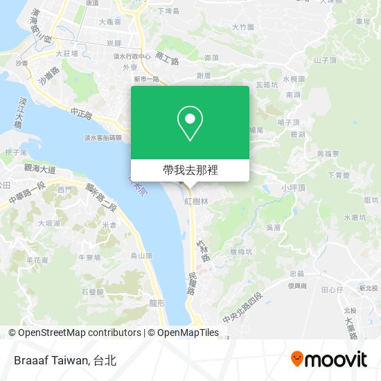 Braaaf Taiwan地圖