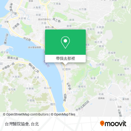 台灣醫院協會地圖