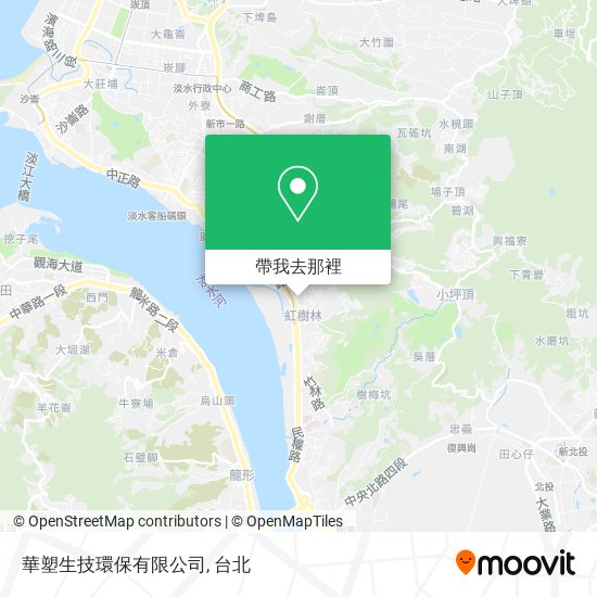 華塑生技環保有限公司地圖