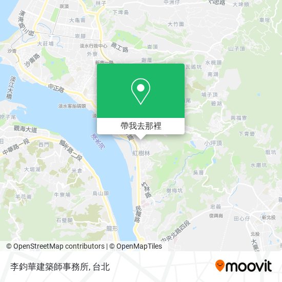 李鈞華建築師事務所地圖