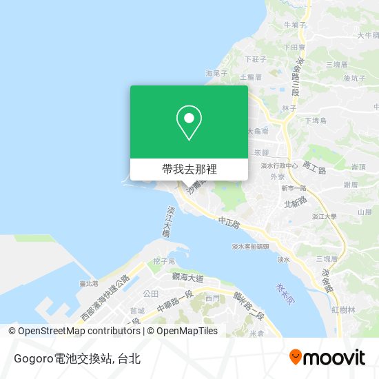 Gogoro電池交換站地圖