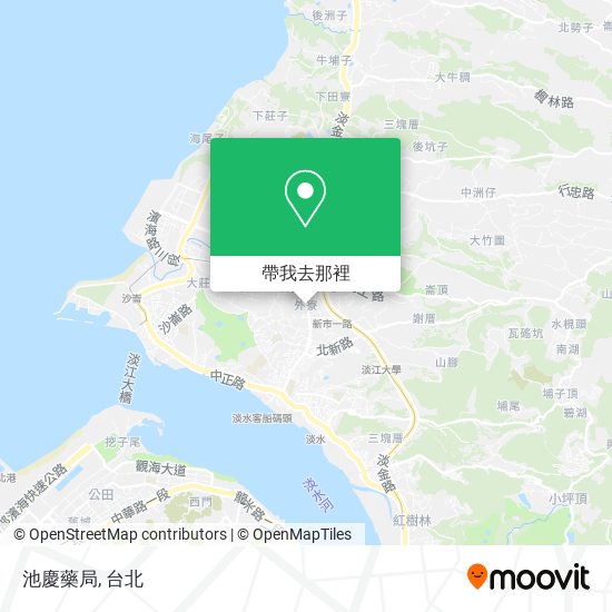 池慶藥局地圖