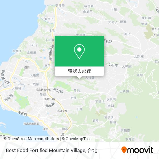 Best Food Fortified Mountain Village地圖