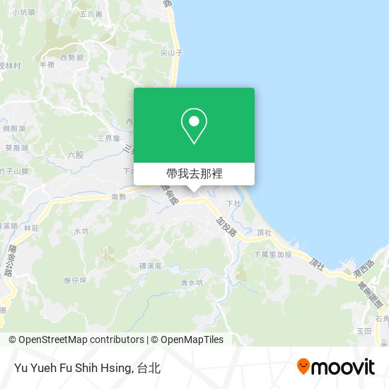 Yu Yueh Fu Shih Hsing地圖