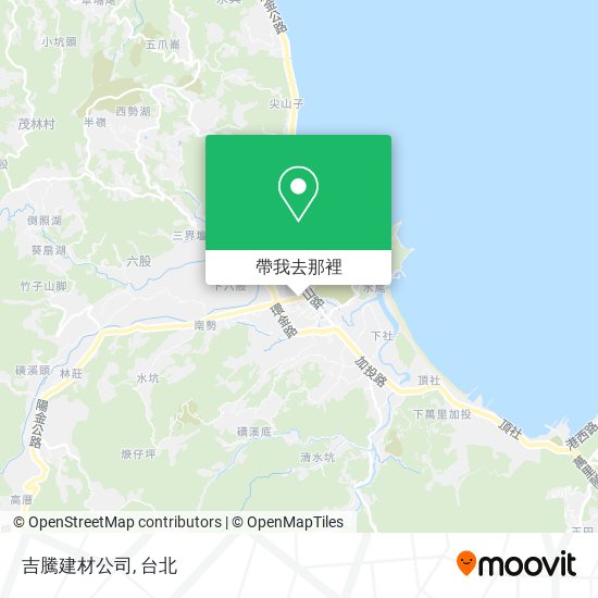 吉騰建材公司地圖