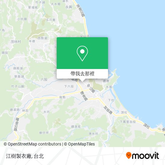 江樹製衣廠地圖