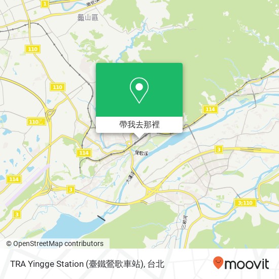 TRA Yingge Station (臺鐵鶯歌車站)地圖