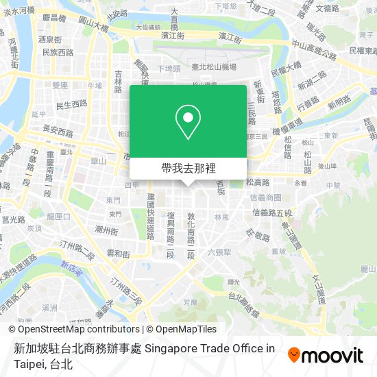 新加坡駐台北商務辦事處 Singapore Trade Office in Taipei地圖