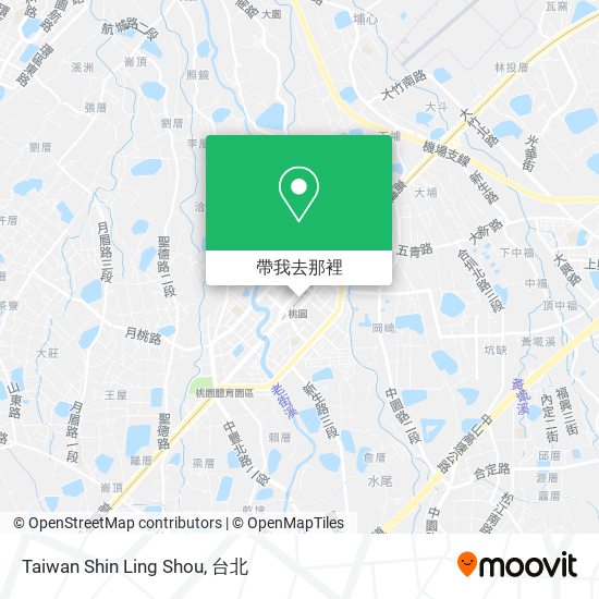 Taiwan Shin Ling Shou地圖