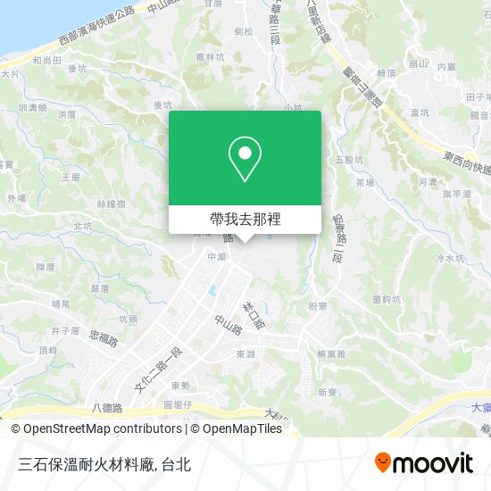 三石保溫耐火材料廠地圖