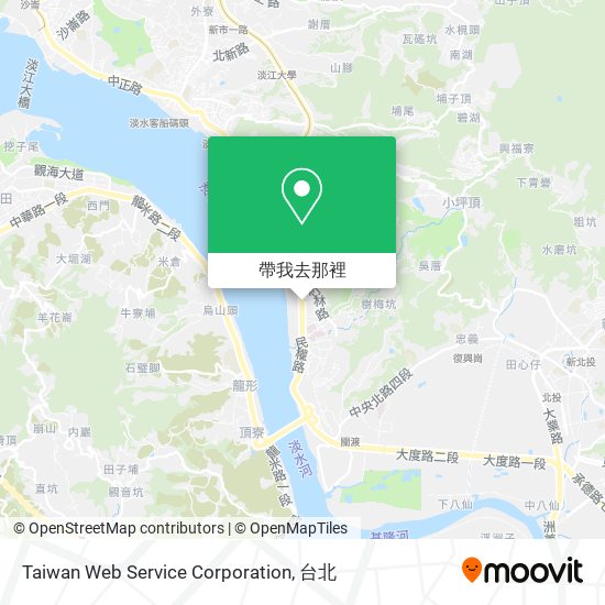 Taiwan Web Service Corporation地圖