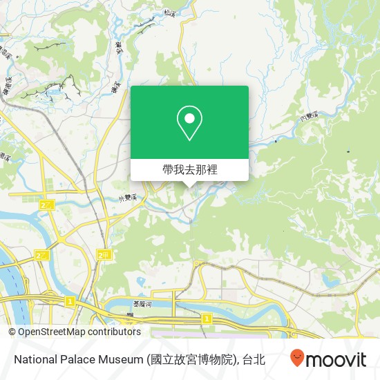 National Palace Museum (國立故宮博物院)地圖
