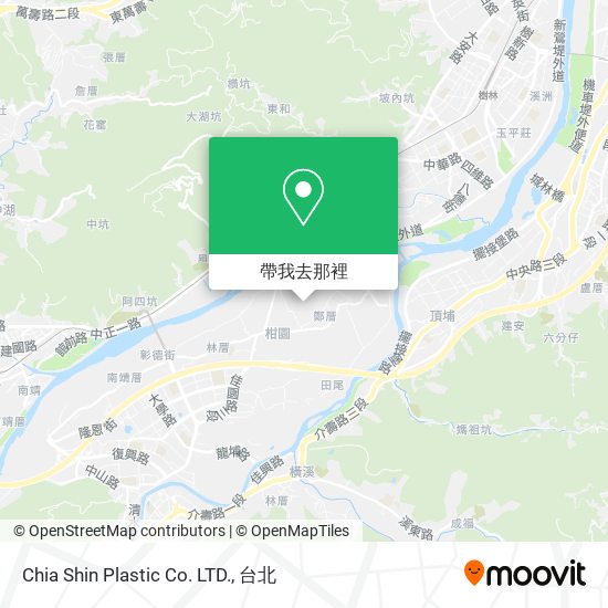 Chia Shin Plastic Co. LTD.地圖