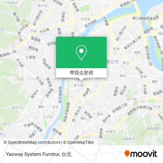 Yaoway System Furnitur地圖