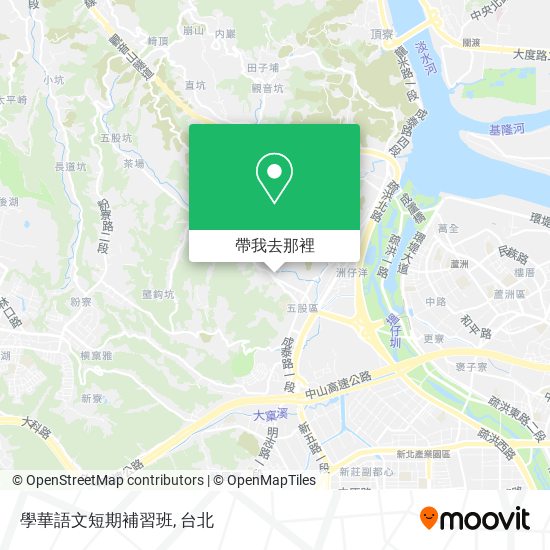 學華語文短期補習班地圖